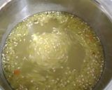 A picture of step 1 of Rice flour khichu.