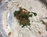 A picture of step 2 of Oats Masala Idli.