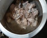 A picture of step 3 of Mutton donne biriyan.