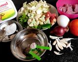 মিক্সড ভেজিটেবল চিকেন স্যুপ(mixed vegetable chicken soup recipe in Bengali) রেসিপির ধাপ 1 ছবি