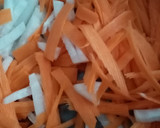 Foto del paso 1 de la receta: Sopa en juliana