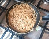 A picture of step 8 of Spaghetti.