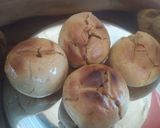 A picture of step 8 of Rajasthani Bati.