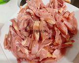 A picture of step 1 of Chicken Shawarma.