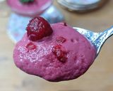 Une image de l'étape 2 de 🍧Mousse crémeuse au tofu soyeux et framboises (veggie).