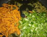A picture of step 1 of Veg Chowmein.