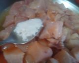 A picture of step 2 of Garlic rice with chicken shashlik.