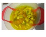 Foto langkah ke 4 dari resep Sayur kuning wortel, tempe, buncis (mpasi 1 tahun +).
