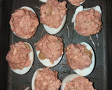 Foto del paso 4 de la receta: Huevos rellenos al horno