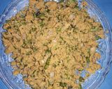A picture of step 3 of Sattu ka paratha.