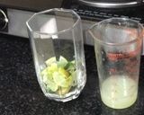 A picture of step 1 of Virgin Black Mojito Mocktail.