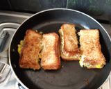 A picture of step 12 of Green masala cheese corn sandwich.