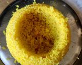 A picture of step 2 of Sprouts Salad Chaat In Khaman Dhokla Bowl.