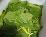 A picture of step 1 of Spinach with Chickpeas.