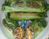 Foto langkah ke 10 dari resep Nasi merah bakar pedes.