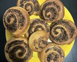 Foto del paso 15 de la receta: Rollos de canela con chocolate y almendras