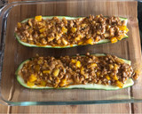 Foto del paso 8 de la receta: Calabacín relleno de carne picada