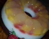 Foto langkah ke 10 dari resep Pudding Tango Mango mix strawberry.