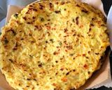 A picture of step 3 of Mix flour pudla (chilla).