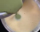A picture of step 5 of Matcha Basque Cheesecake.