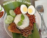 Foto langkah ke 8 dari resep Malaysian nasi lemak.