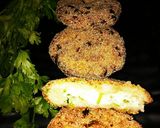 A picture of step 18 of Paneer stuff kachori.
