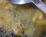 A picture of step 2 of Aloo k pkode.
