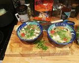 A picture of step 5 of Noodle soup (Tom Yam soup).