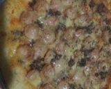 Foto langkah ke 7 dari resep Meaty lovers pizza #oven tangkring /Hock #takaran sendok.