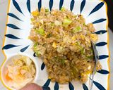 高麗菜蛋炒飯的食譜步驟2照片