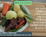 韓國安東燉雞作法 (不辣)) 안동찜닭的食譜步驟1照片