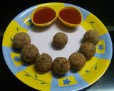 A picture of step 5 of Vegetable Chapati Balls.