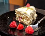 Une image de l'étape 5 de Tiramisu pistache et framboises sans lactose.