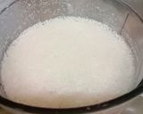 A picture of step 6 of Katayef with cream cheese or shrikhand.