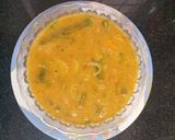A picture of step 3 of Sambhar.