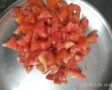 A picture of step 2 of Tomato ginger onion ki sabzi.