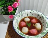 Foto langkah ke 12 dari resep Wedang Ronde Merah Putih.