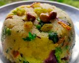 A picture of step 3 of Upma.