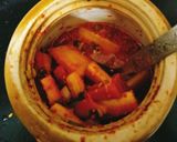 A picture of step 3 of Carrot pickle or gajar ki achaar.