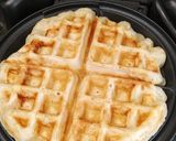 Foto do passo 3 de Waffle com farinha de trigo e fubá