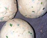 A picture of step 2 of Makki ki roti.