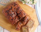Foto langkah ke 6 dari resep Bolu pisang panggang (takaran sendok dan hanya aduk2).