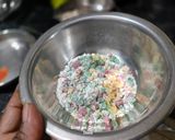 A picture of step 7 of Eggless Banana Suji Cake (Without Oven).