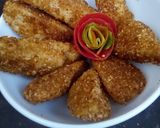 A picture of step 5 of Ugali fritters.