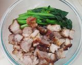 Hình bước làm 4 của món Ba rọi chiên sả ớt