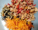 Foto del paso 3 de la receta: Tarta de Pollo y Berenjena en masa de Tacos