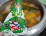 Foto langkah ke 5 dari resep Kolak Ubi Kuning| Kolak Biji Salak.