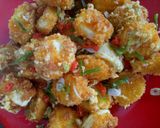 Foto langkah ke 3 dari resep Tofu Telor Asin.