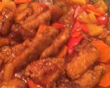 A picture of step 2 of Peruvian-Style Pineapple Chicken.
