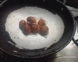 A picture of step 3 of Khoya coin gulab jamun.